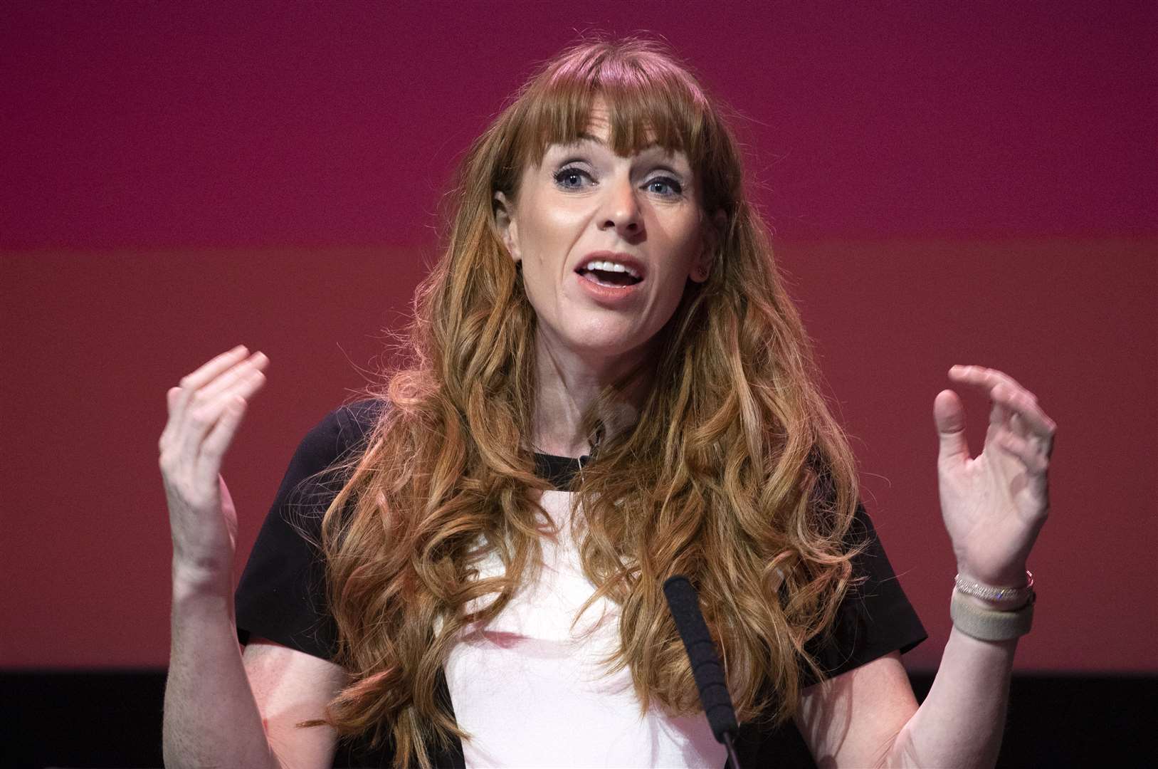 Shadow education secretary Angela Rayner (Jane Barlow/PA)