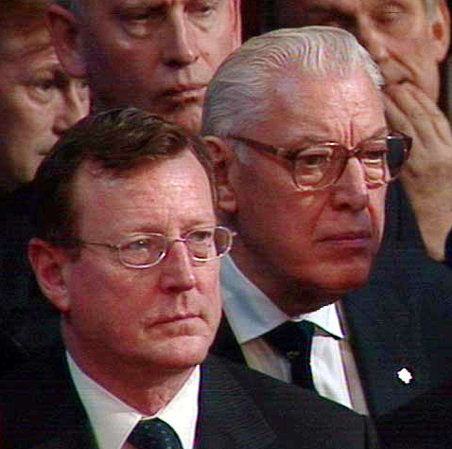 David Trimble and Ian Paisley (PA)