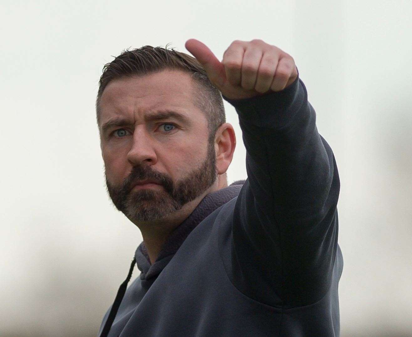 Sittingbourne manager Ryan Maxwell. Picture: Ian Scammell