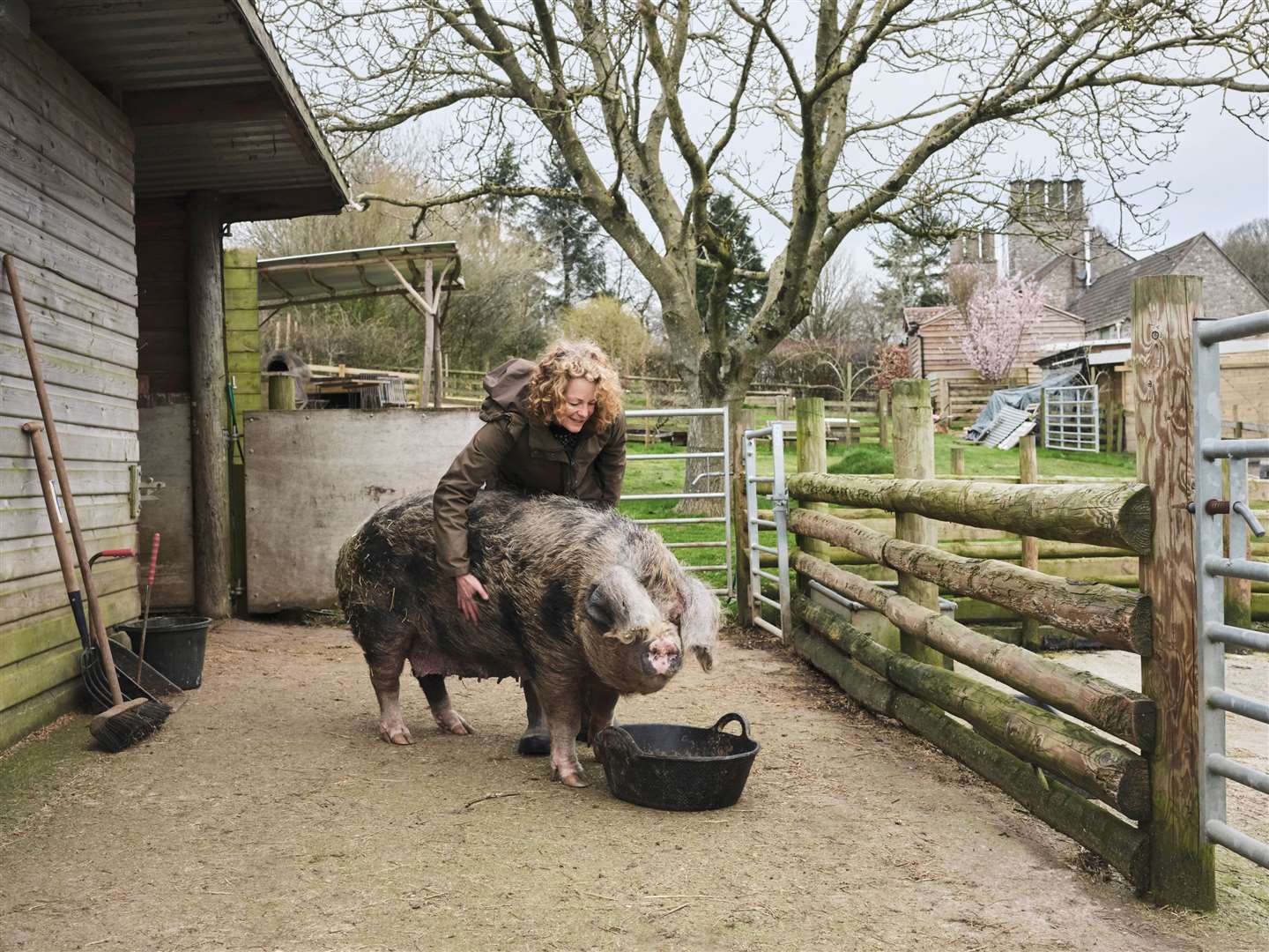 Kate is sharing more secrets from life on the farm in her new book. Picture: PA Photo/Andrew Montgomery
