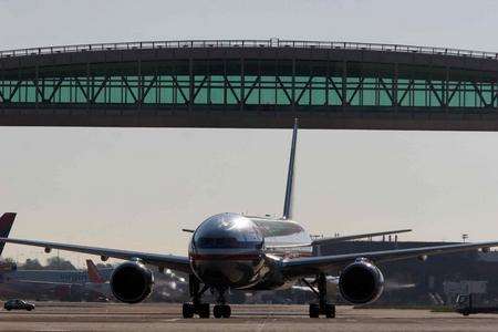 Gatwick Airport's passenger bridge to pier 16