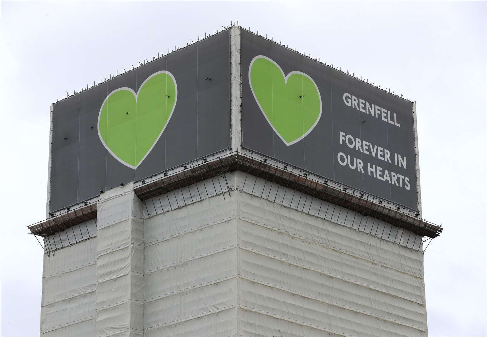 The fire at Grenfell Tower in 2017 resulted in the deaths of 72 people (Jonathan Brady/PA)