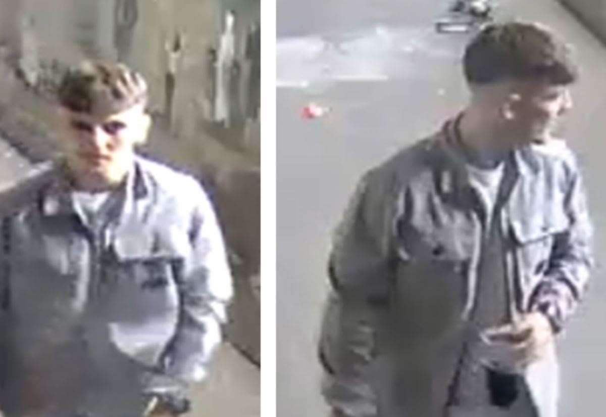 Police have released a CCTV image of a man they would like to speak with after an alleged assault in an underpass beneath Upper Bridge Street, Canterbury. Picture: Kent Police