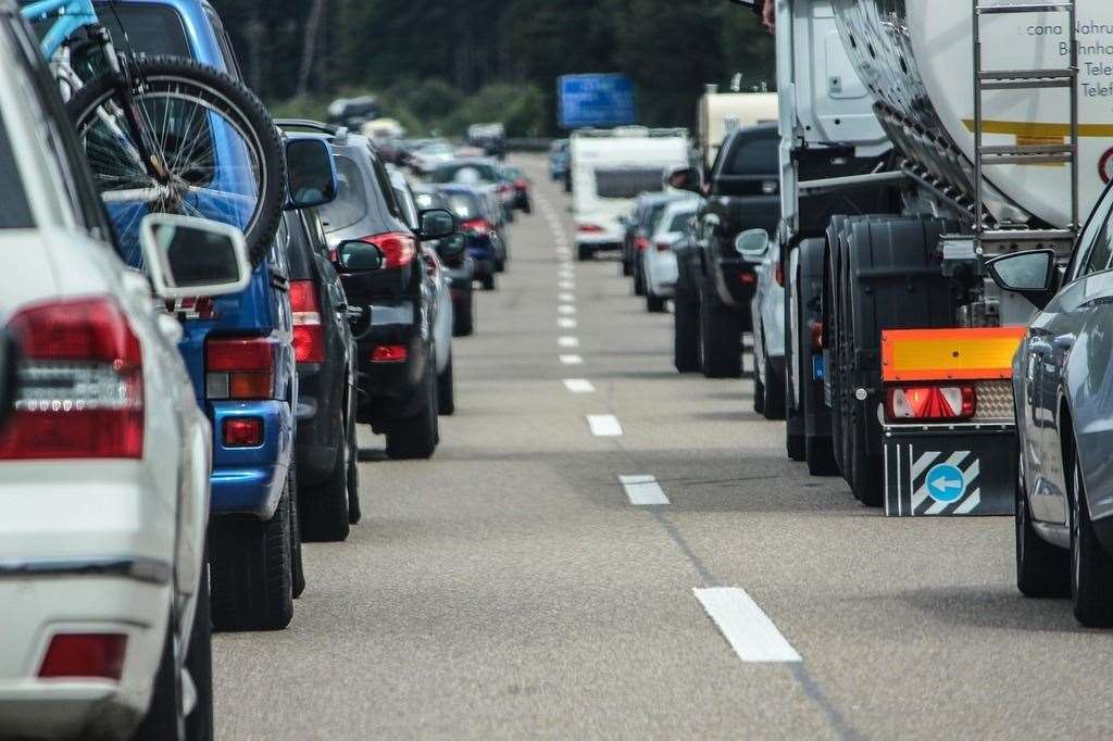 If you're stationary for more than three minutes the AA advises turning off your engine