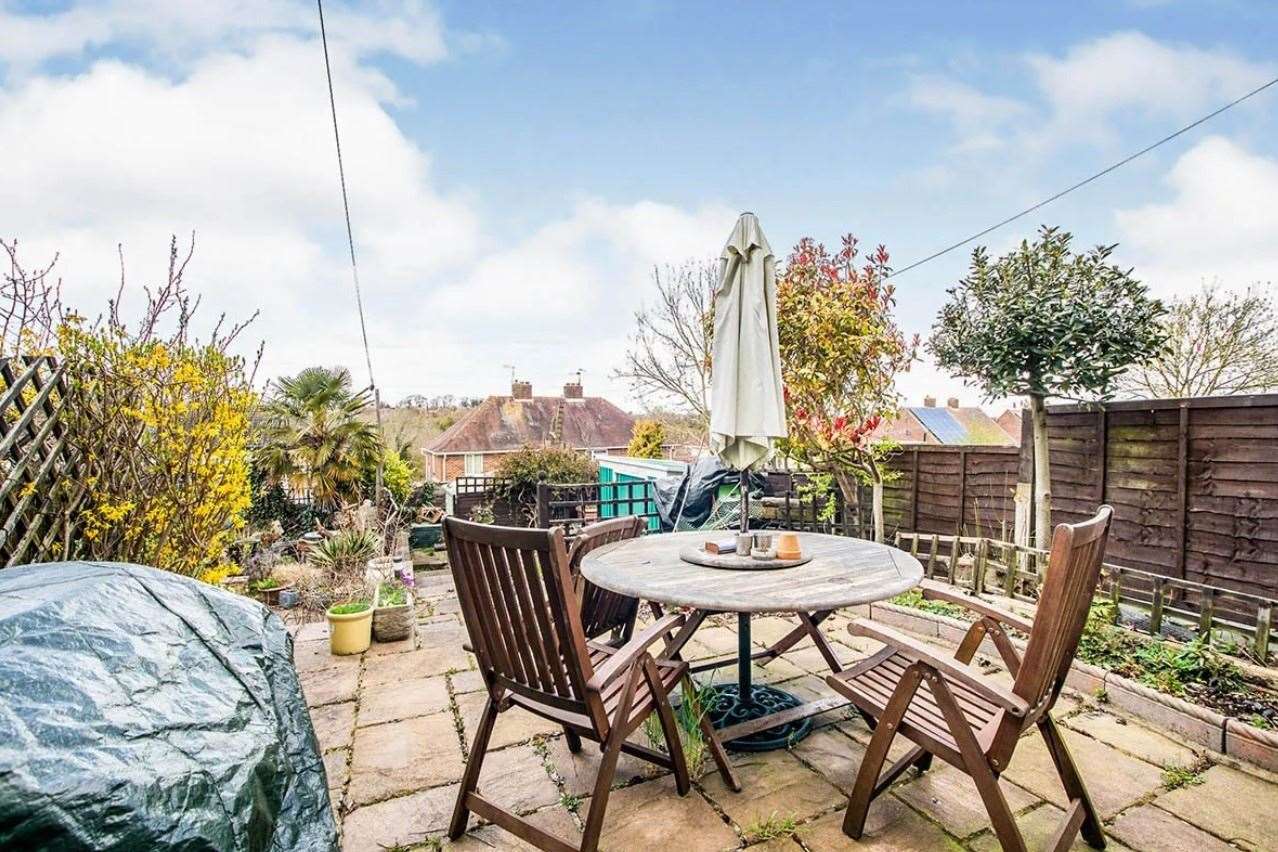 The rear garden. Picture: Zoopla / Your Move