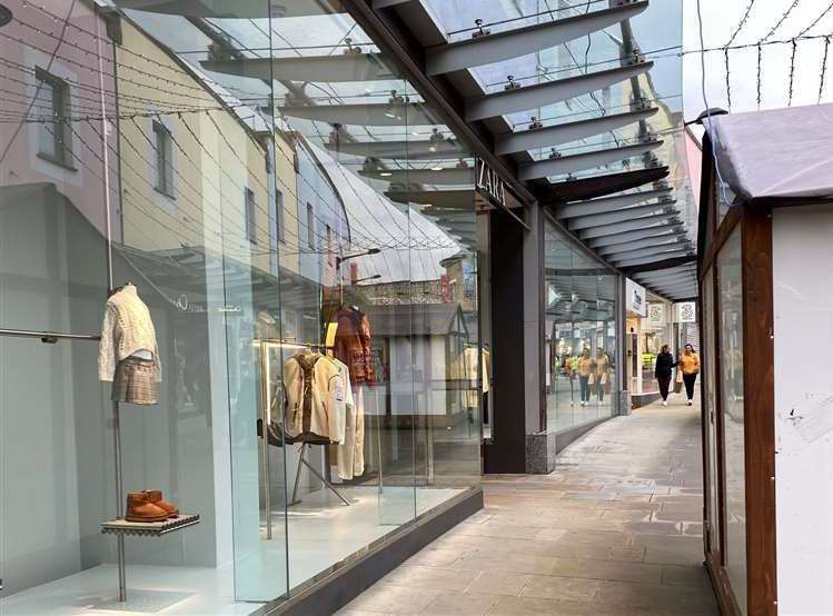 The former Zara store in Fremlin Walk, Maidstone