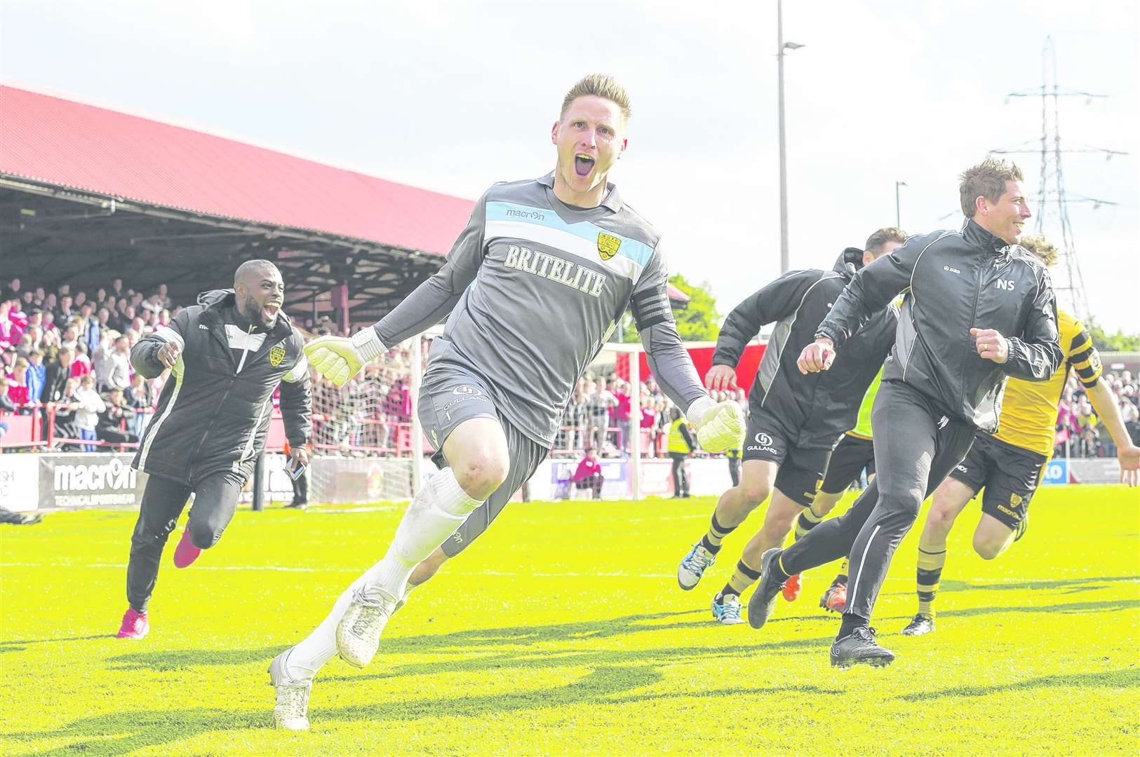 Former Maidstone United goalkeeper Lee Worgan had five great years at the Gallagher Picture: Andy Payton