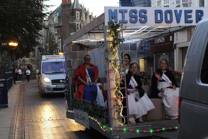 Colourful characters brighten up Dover's illuminated carnival parade