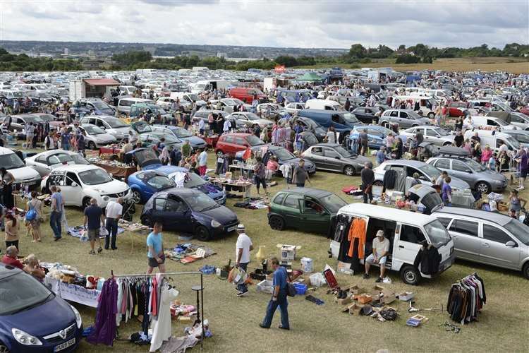 A planning application to increase the number of bootfairs taking place in Southfleet has been refused. Photo: Stock image of bootfairs. Martin Apps