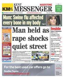 Kent Messenger front page July 17