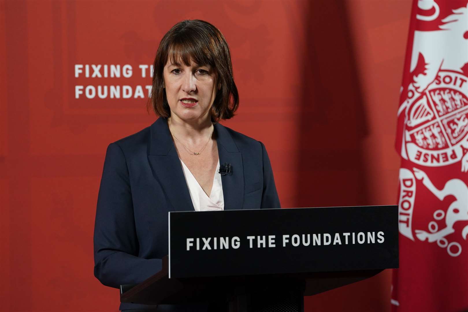 Chancellor Rachel Reeves decided to restrict the winter fuel payment to those claiming pension credit in an effort to fill a ‘black hole’ in the public finances (Lucy North/PA)