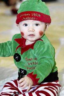 Henry King at a Christmas party in Borstal