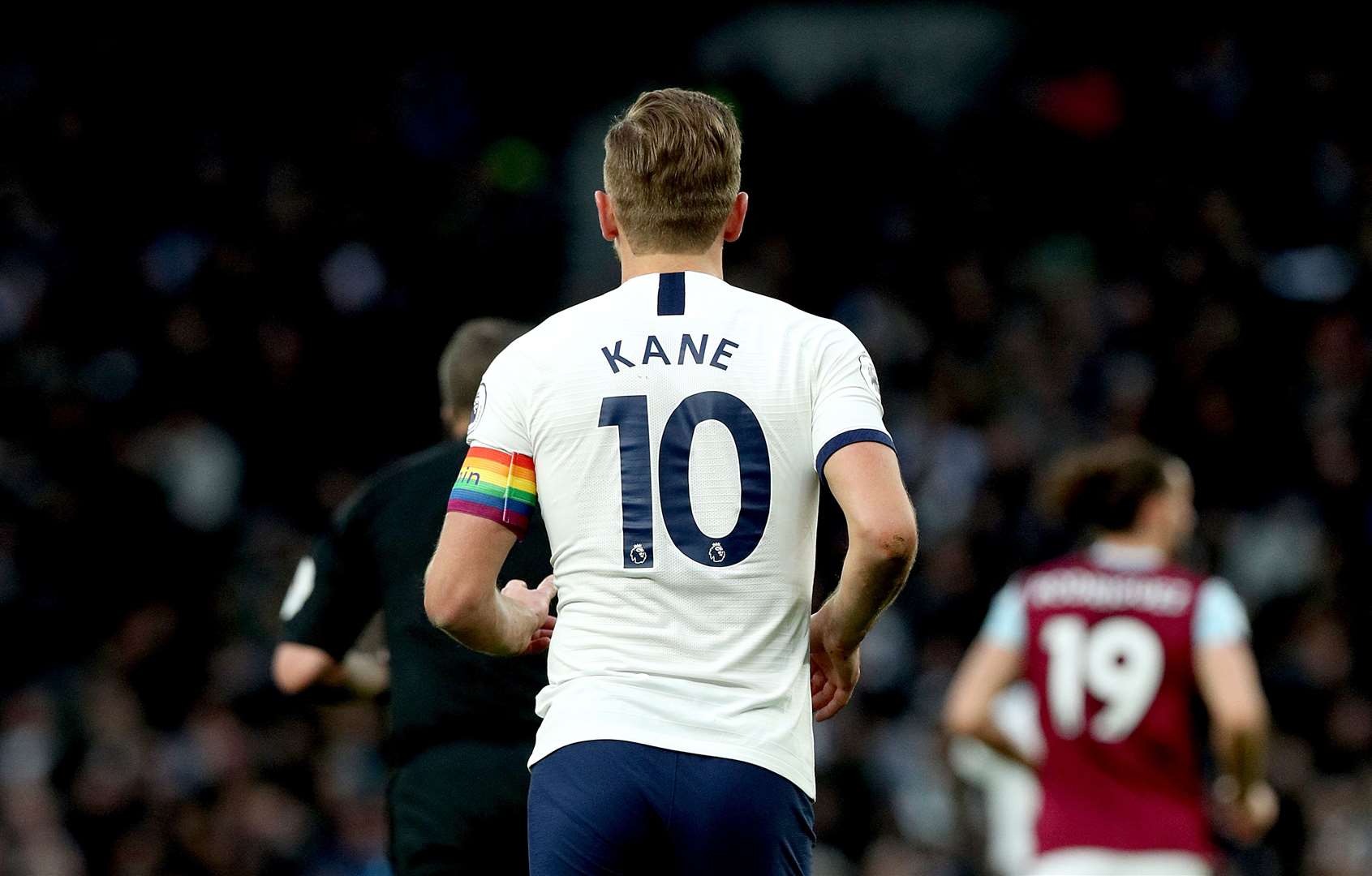 England’s Harry Kane has said he will wear a rainbow captain’s armband during the World Cup (PA)