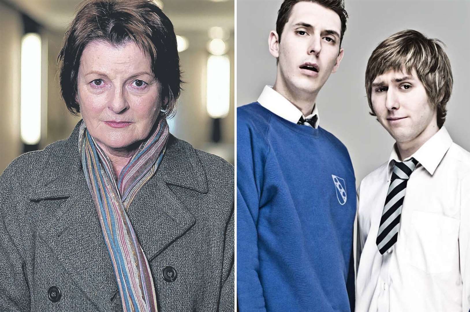 Brenda Blethyn and Blake Harrison (middle) will be starring in Kate and Koji