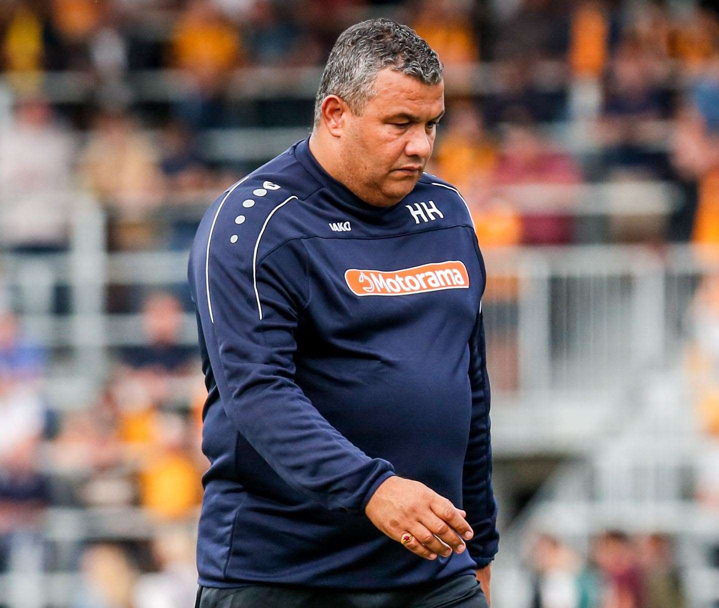 Maidstone United head coach Hakan Hayrettin Picture: Matthew Walker