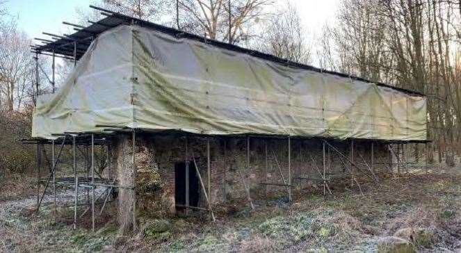 The two listed properties are on the Heritage England At Risk Register