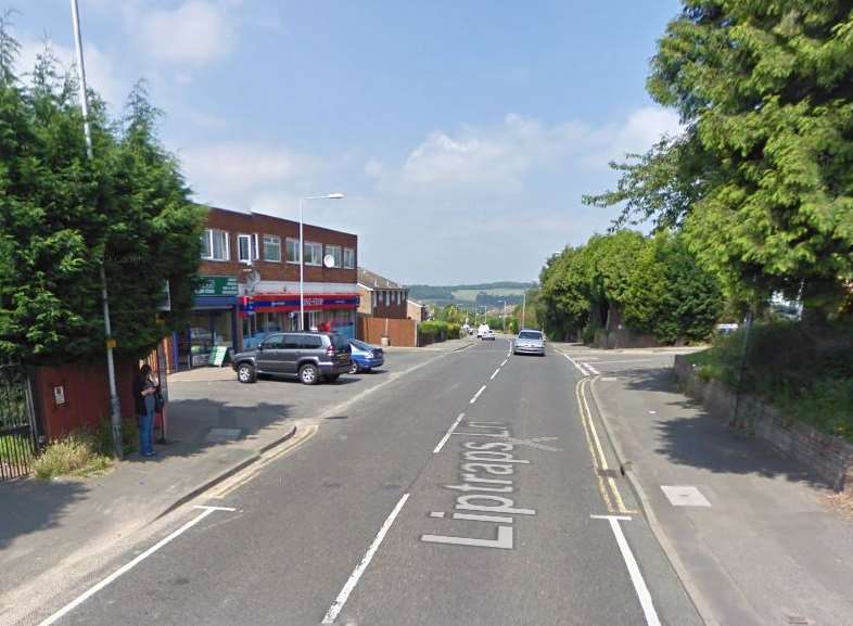 The crash happened in Liptraps Lane. Picture: Google Street View