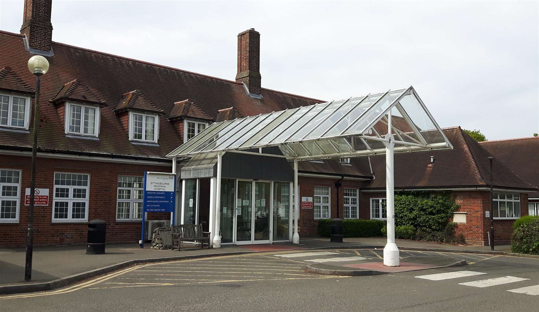 Sittingbourne Memorial Hospital in Bell Road