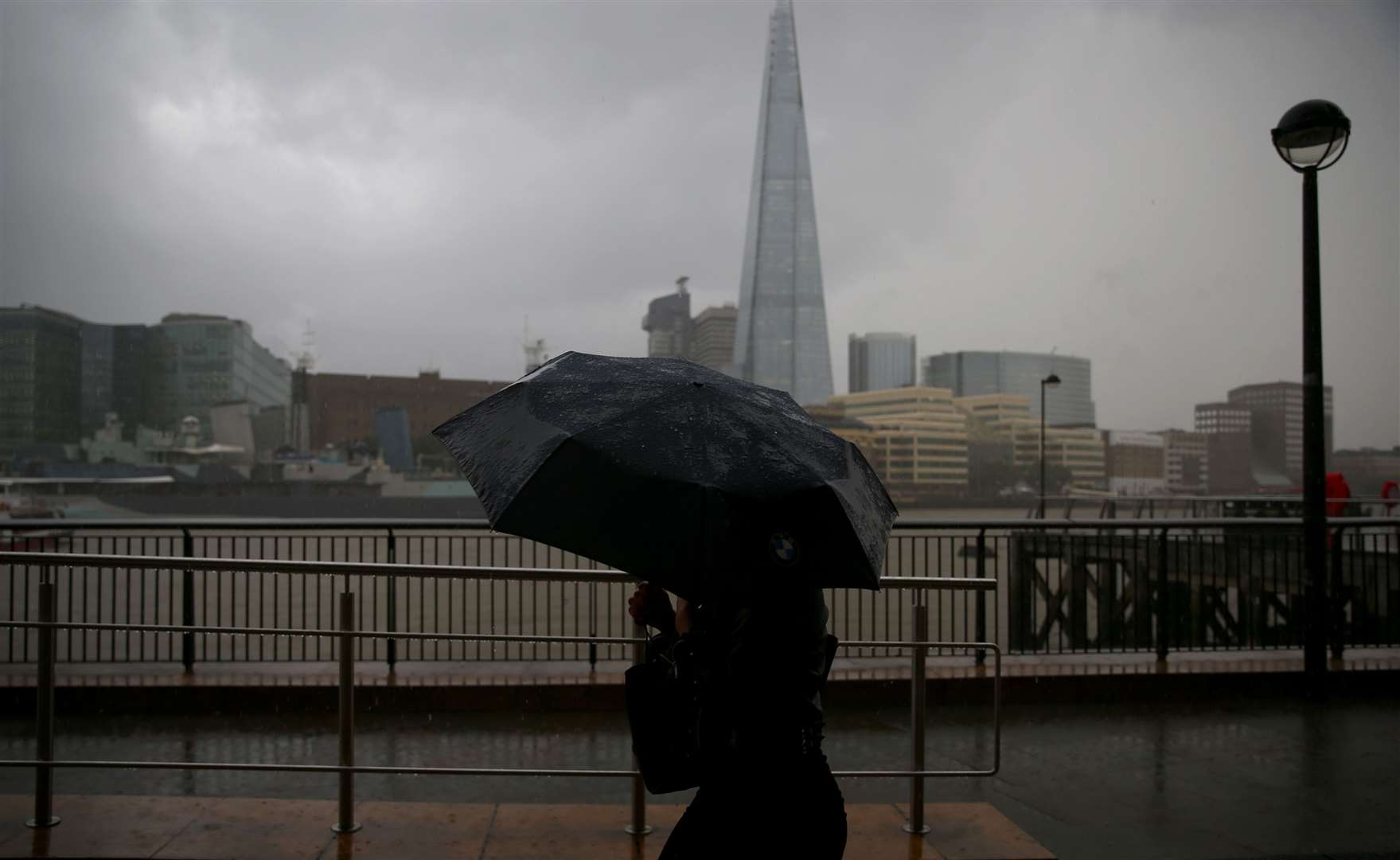 Torrential rain has drenched parts of the country (Hollie Adams/PA)