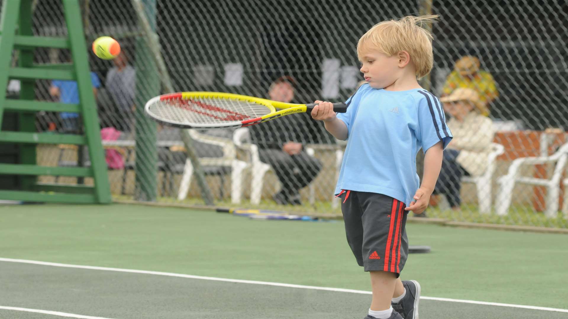 Jayke Thomas at Frinsbury Lawn Tennis Club