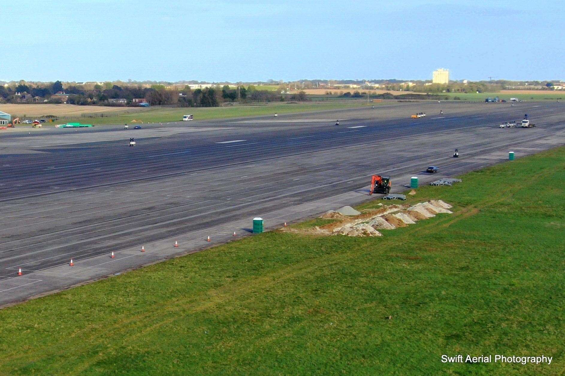 Manston Airport site prepared to hold lorries following disruption ...