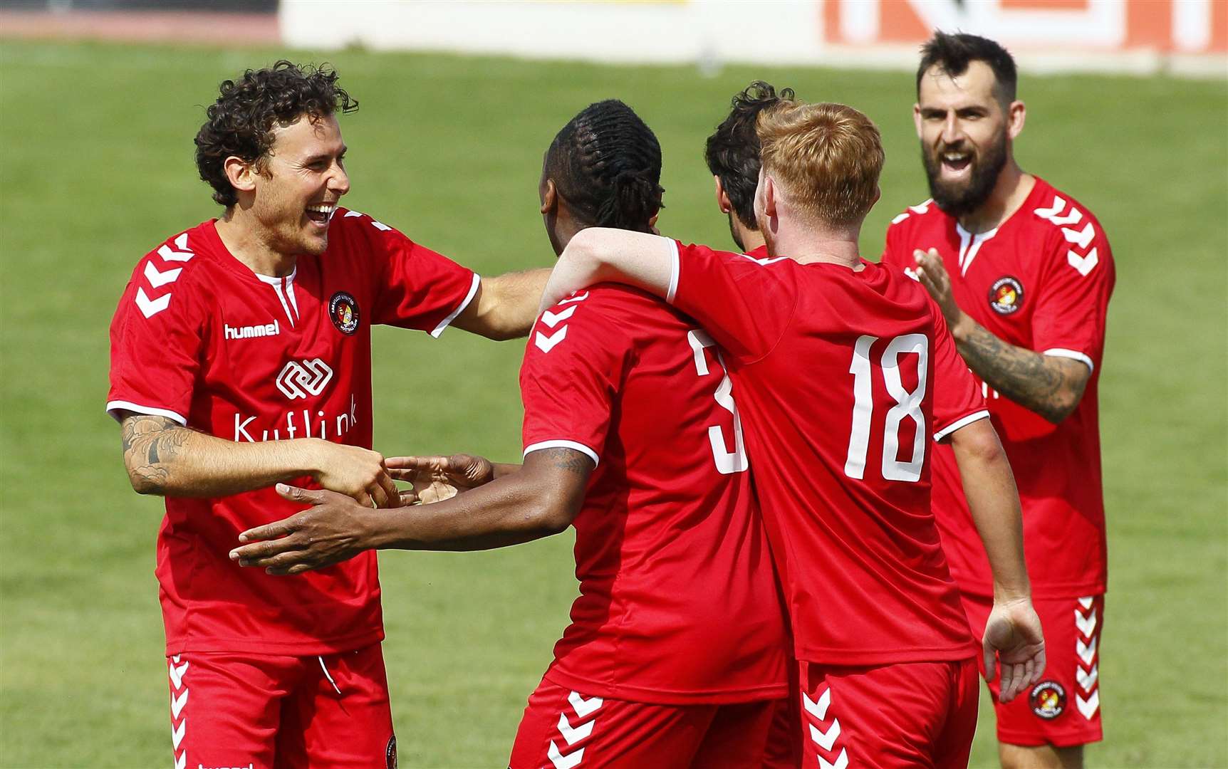 Alfie Egan (18) has played in most of Ebbsfleet's friendlies Picture: Sean Aidan