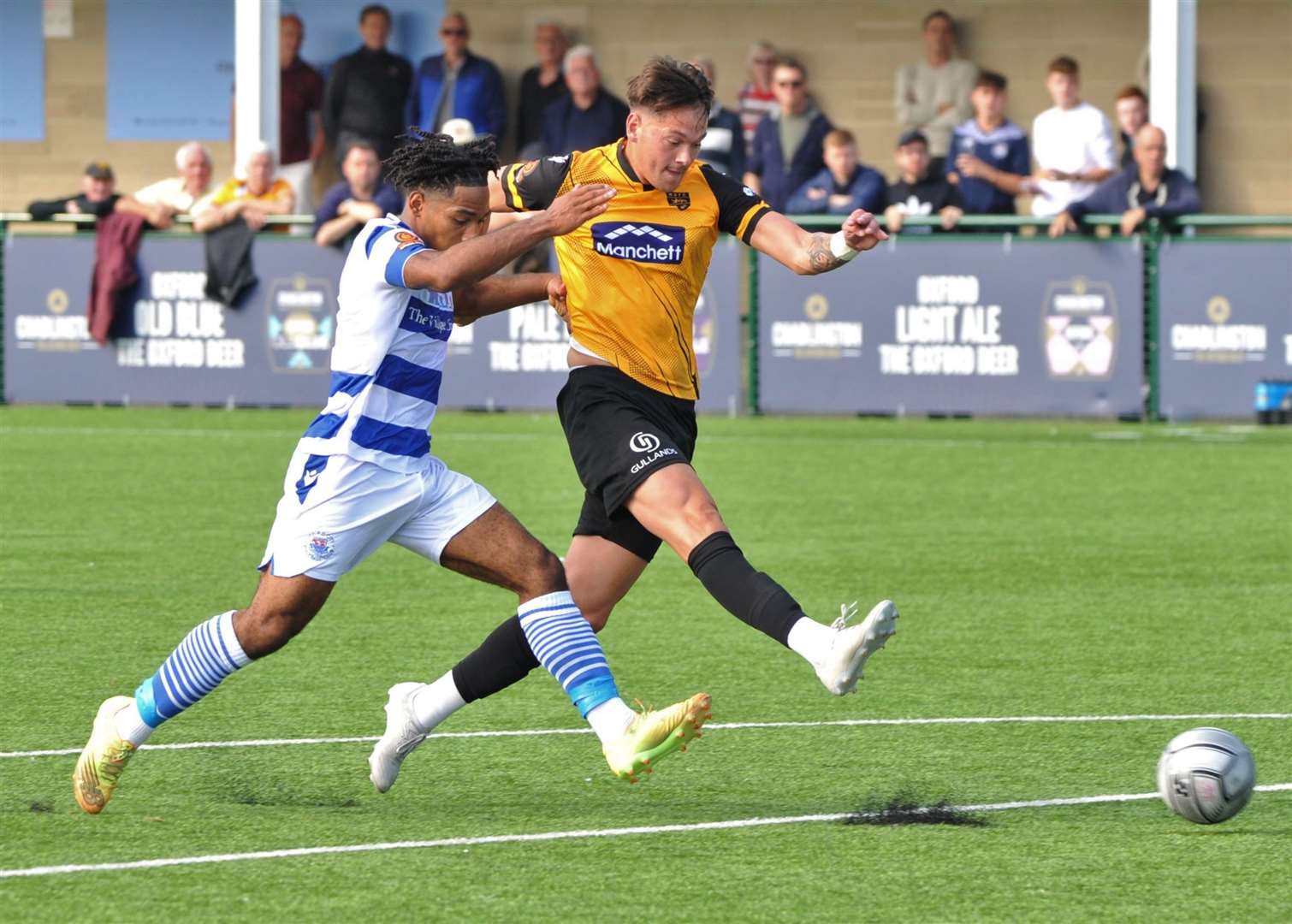 Alfie Pavey in action for Maidstone at Oxford Picture: Steve Terrell