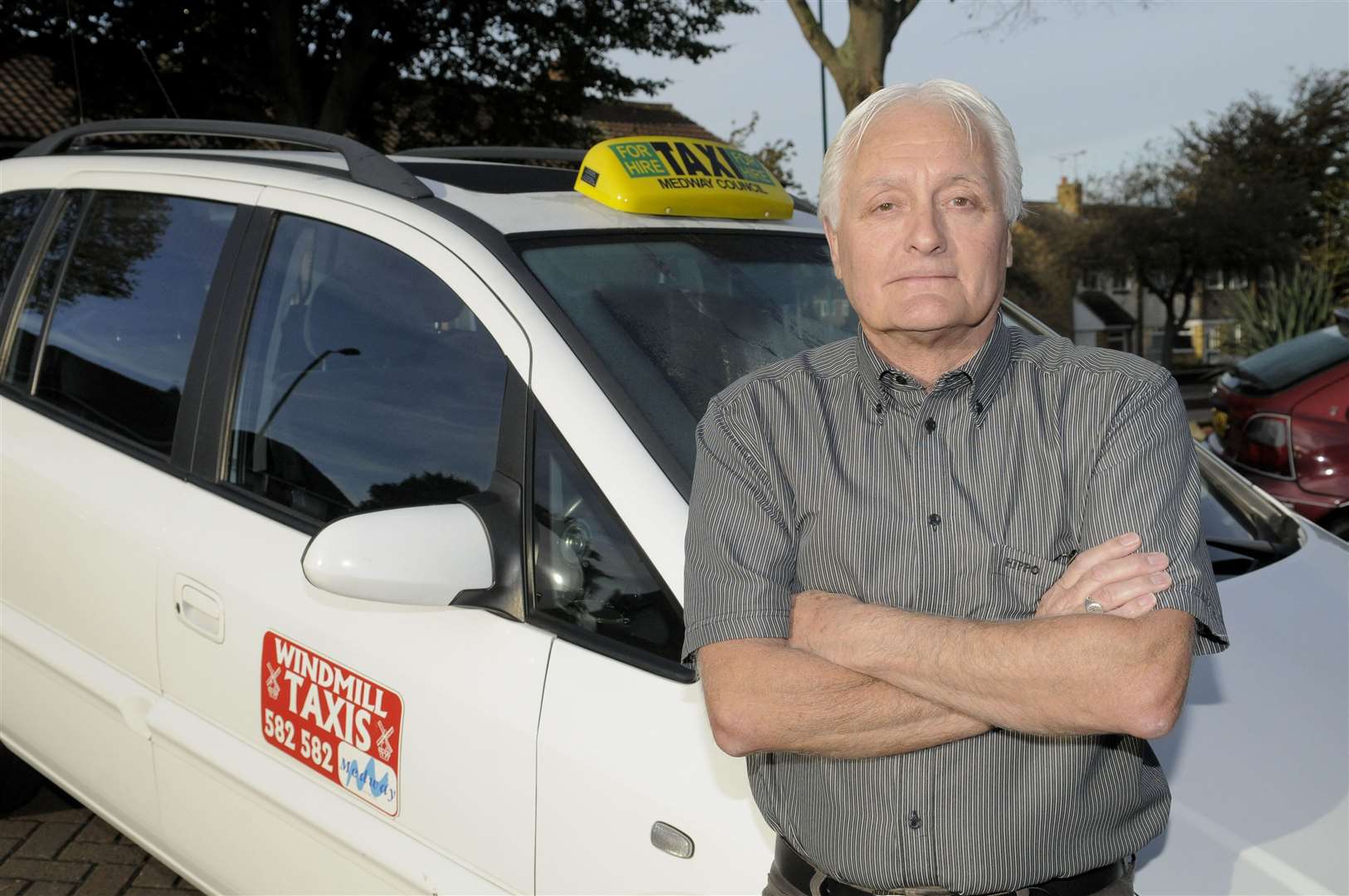 Mike Smith, chairman of Medway Licensed Taxi Drivers' Association