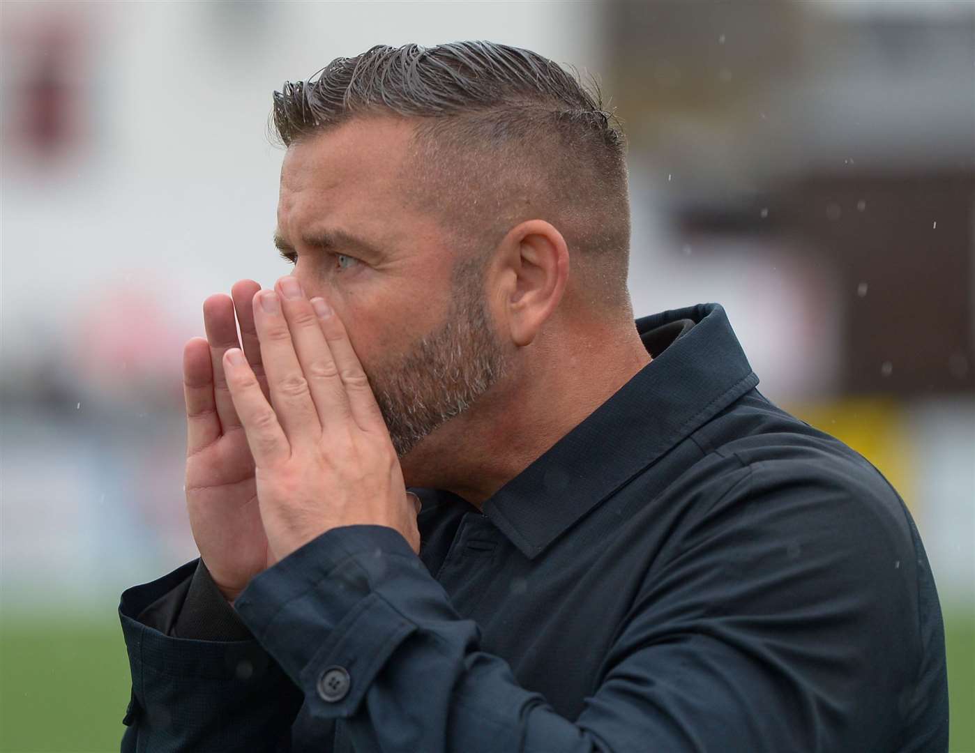 Sittingbourne manager Ryan Maxwell. Picture:Stuart Watson