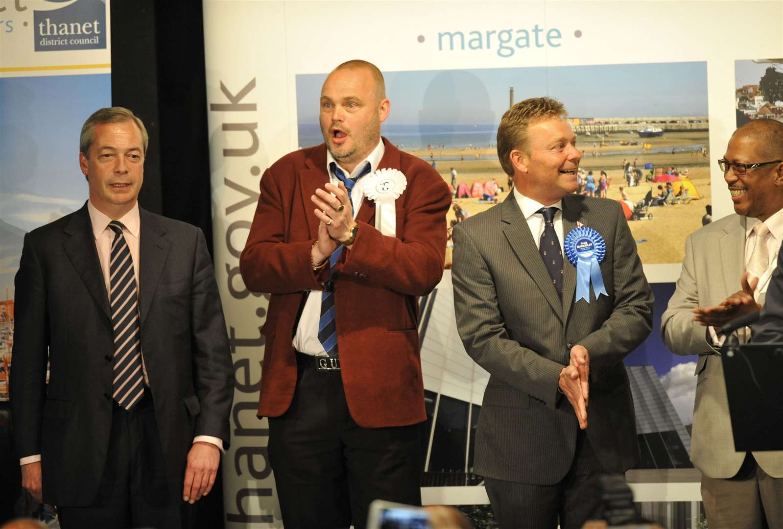 The 2015 general election count at Winter Gardens Margate