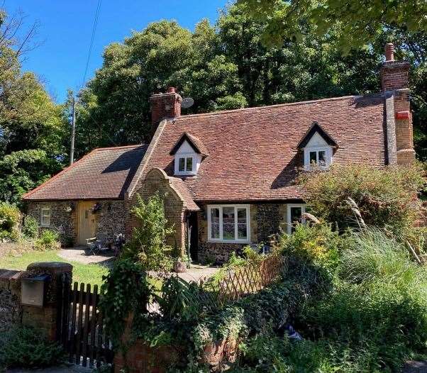 The existing cottage on the site