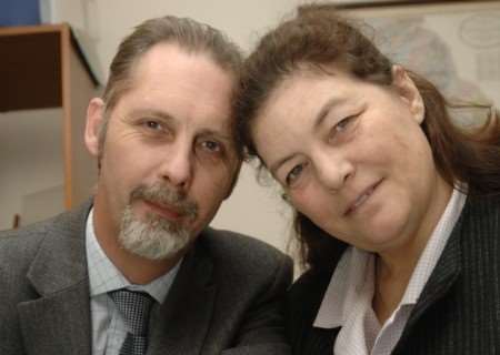 Proud parents Linda and Richard Weeks. Picture: Matthew Reading