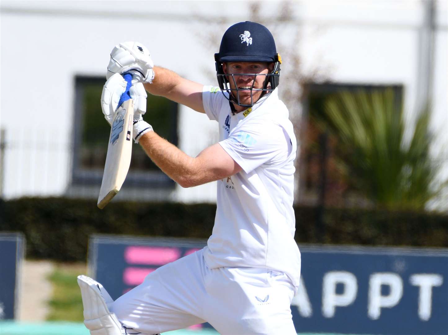 Ben Compton also continued his fine form, backing up his first-innings century with 68 not out on the final day. Picture: Barry Goodwin