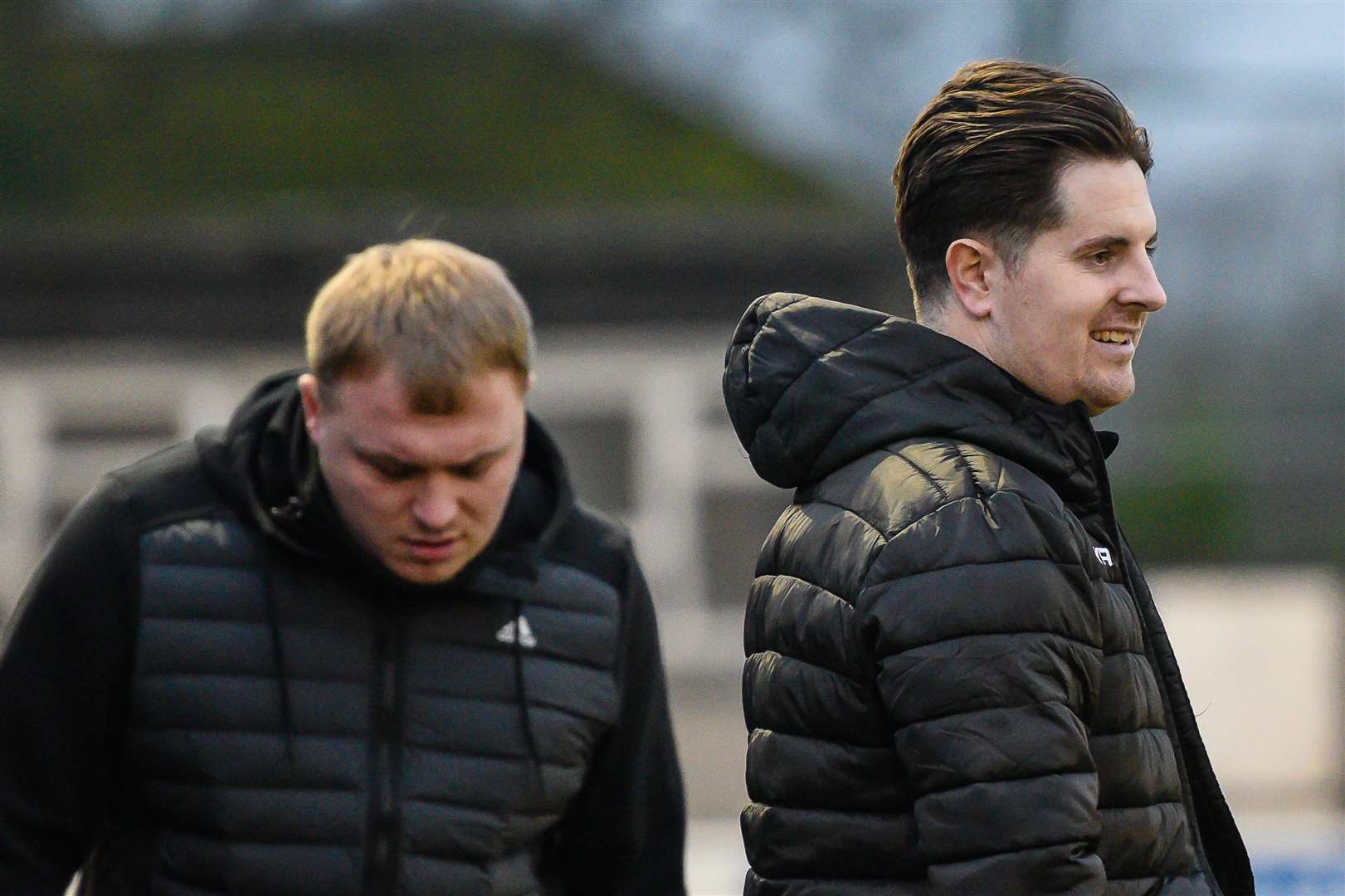 Canterbury City managers Chris Woollcott and Josh Hall Picture: Alan Langley