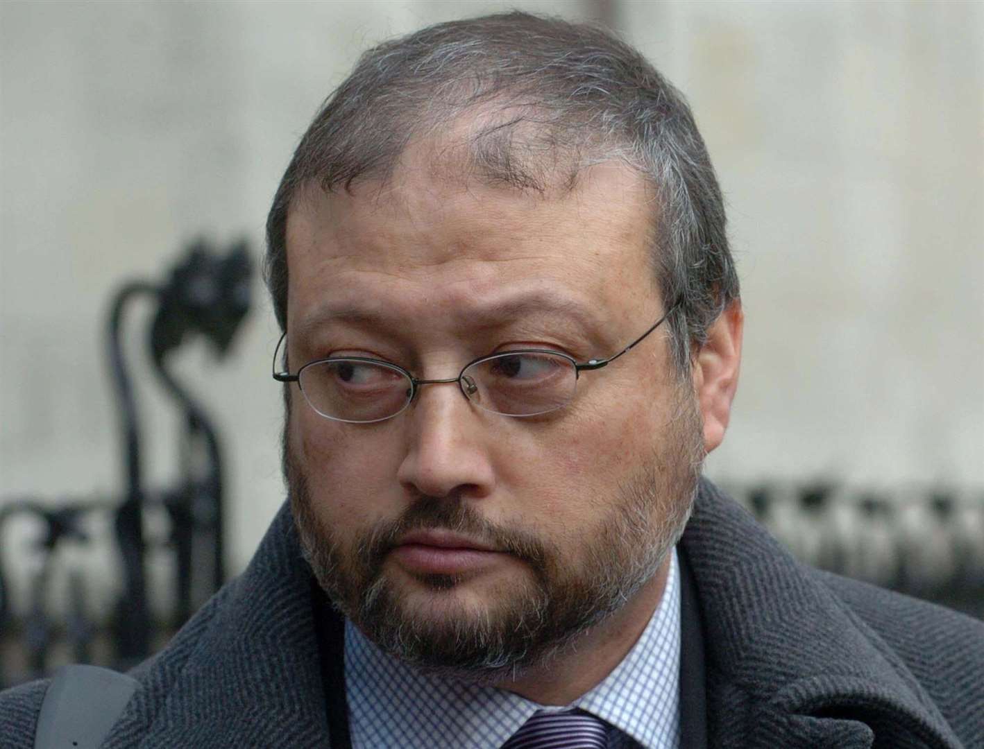 Saudi nationals linked to the killing of Jamal Khashoggi, pictured, are to face UK sanctions (Johnny Green/PA)