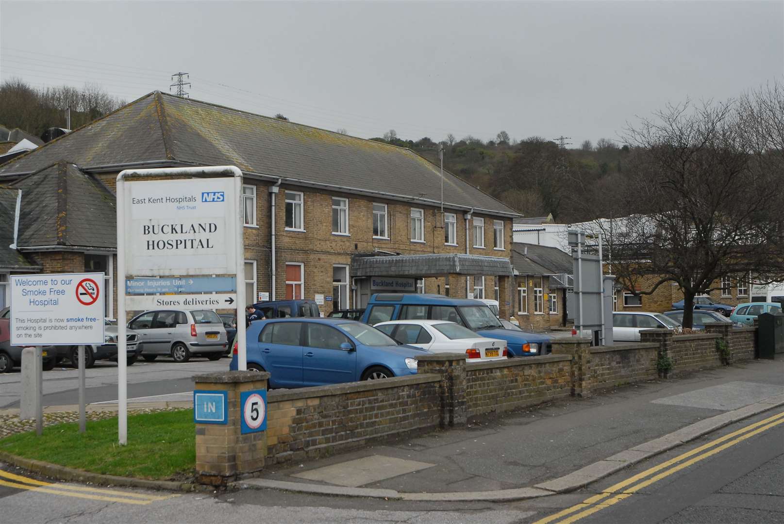 The old Buckland Hospital when it was in full use, December 2006. Picture by Barry Duffield