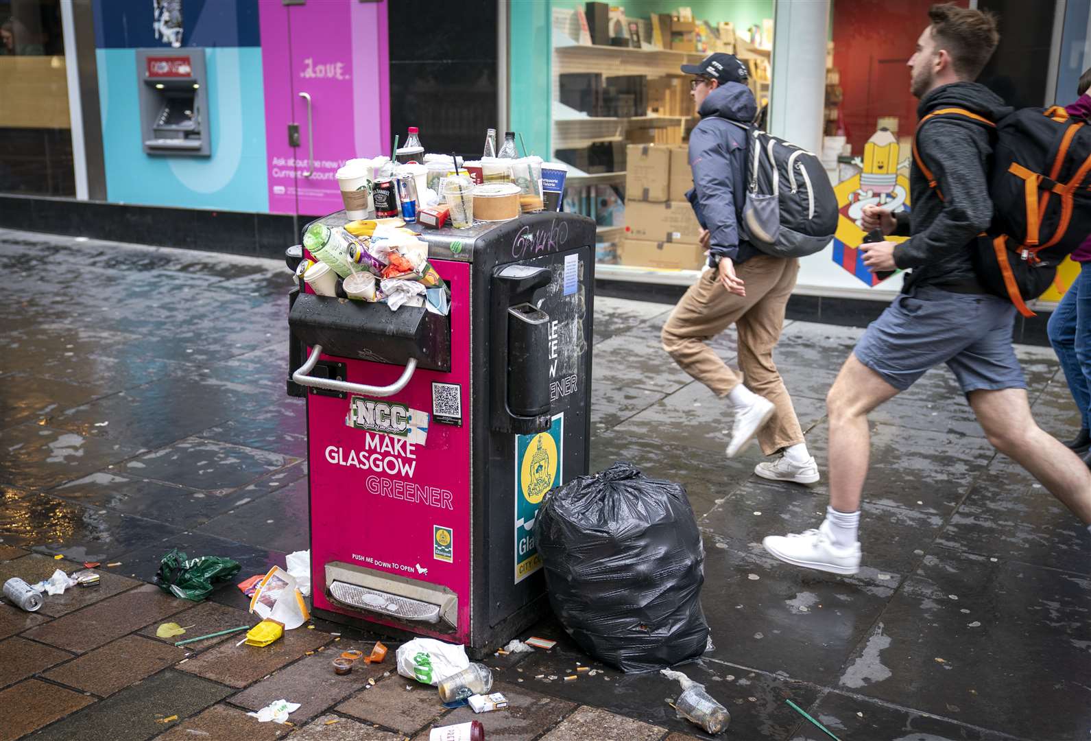 The action has spread to other parts of Scotland (Jane Barlow/PA)