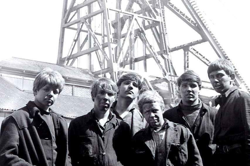 Betteshanger Colliery © Mike Dugdale/KMHF: Chris Bax, Gilbert Stamp, John Inglis, Douglas Carr, Andrew Inglis, Brian Hood