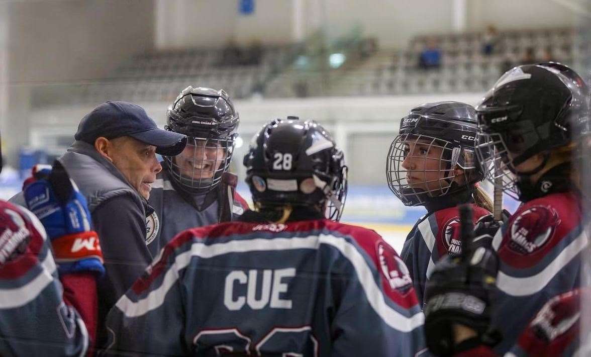 Invicta Dynamics away at Bristol Huskies in their first league game of the season Picture: Flyfifer Photography