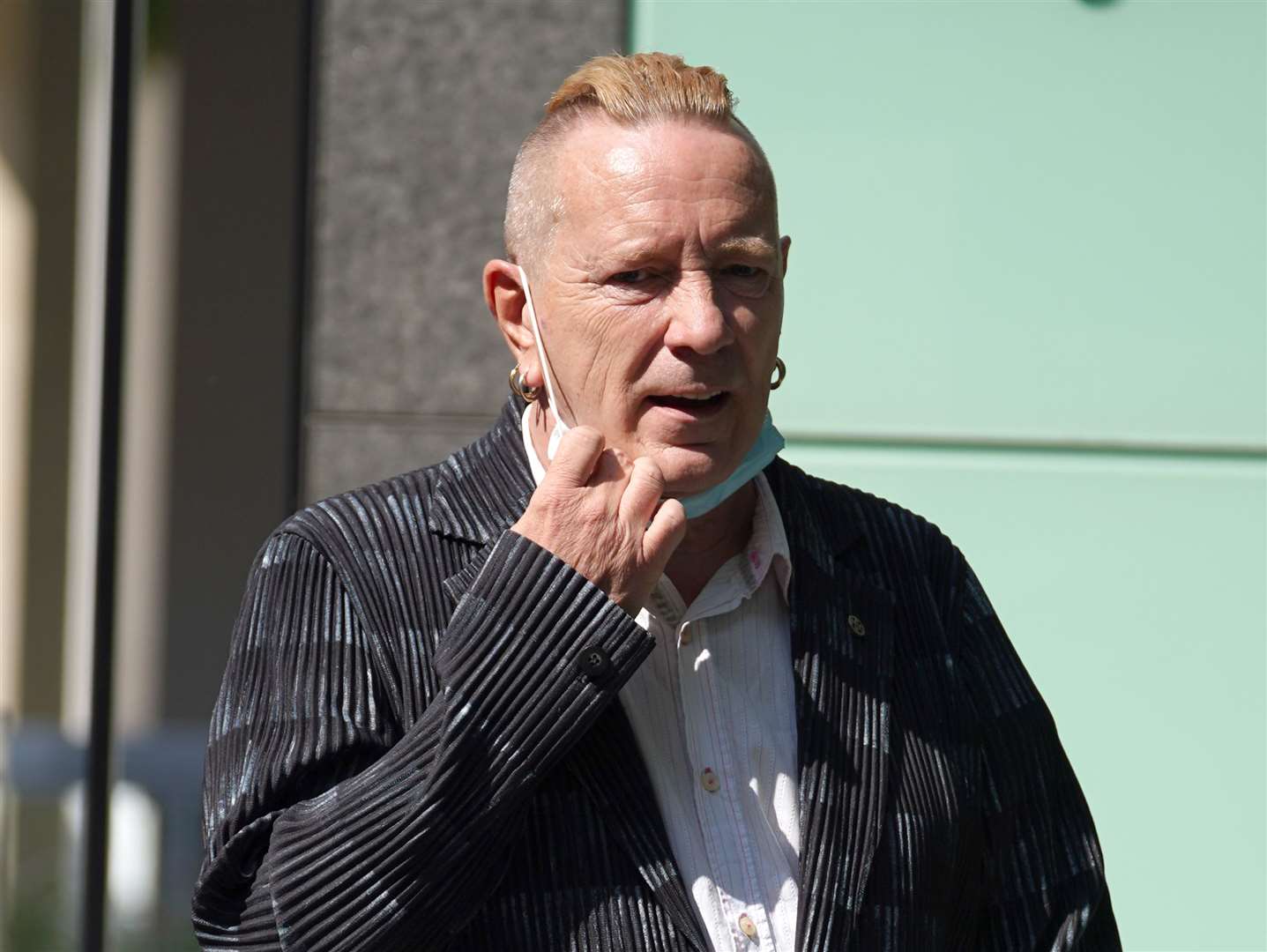 John Lydon, aka Johnny Rotten, said the Sex Pistols have previously conducted their business with ‘unanimity’ (Yui Mok/PA)