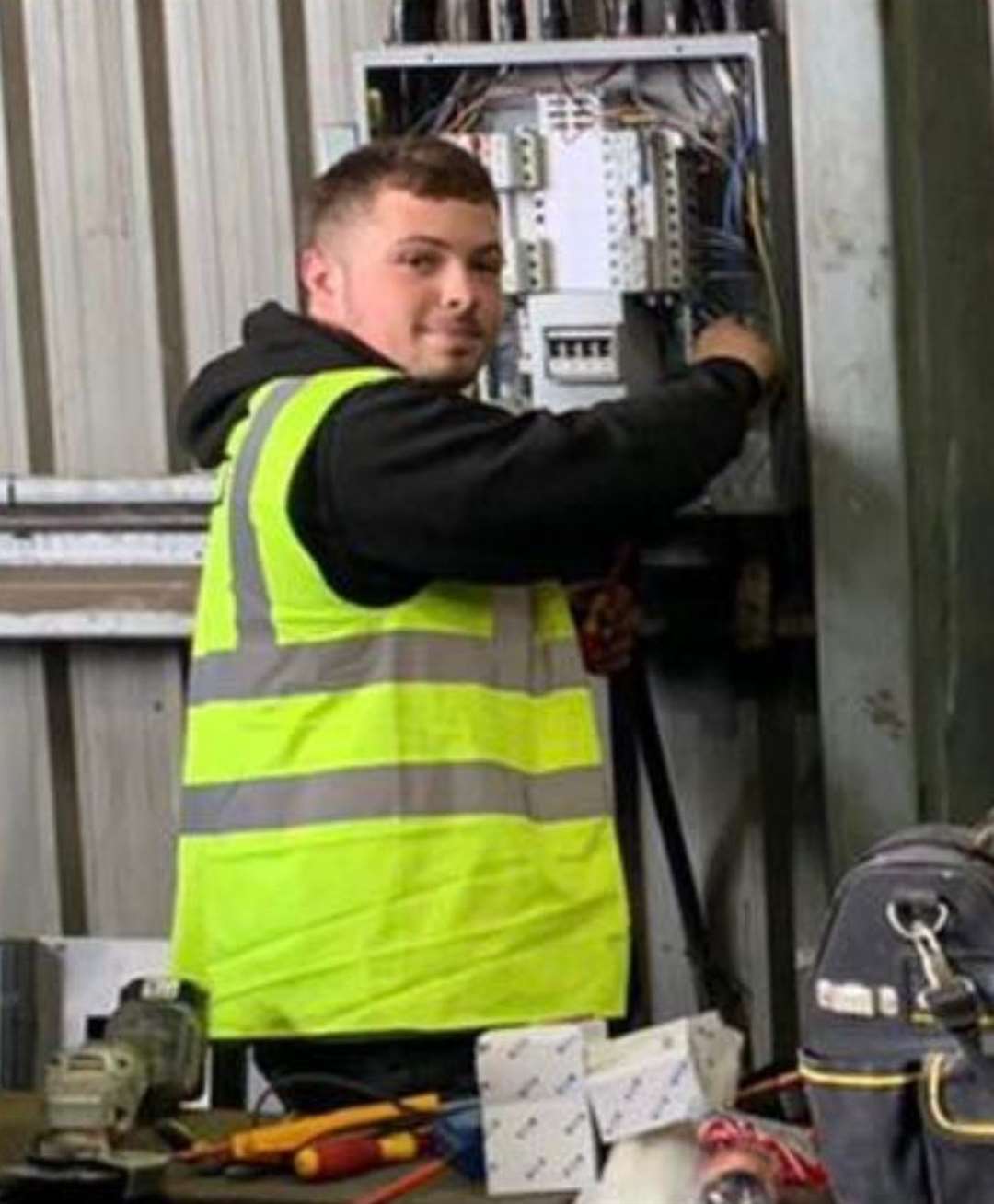 Callum Aitken - apprentice electrician feels "forgotten"