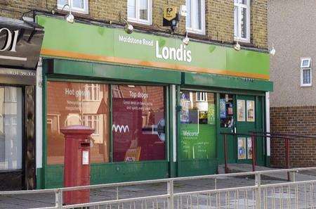 The Londis store where Sivaguru Uthayakumar siphoned off electricity