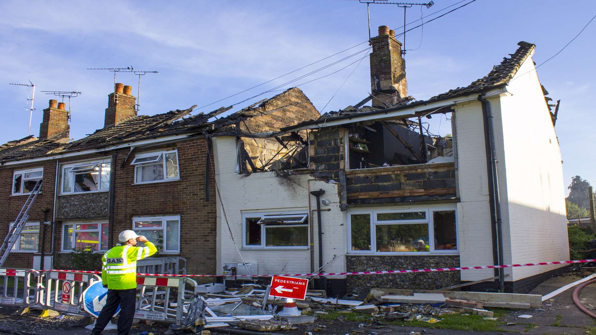 Kent Fire and Rescue Service release pictures showing the devastating ...