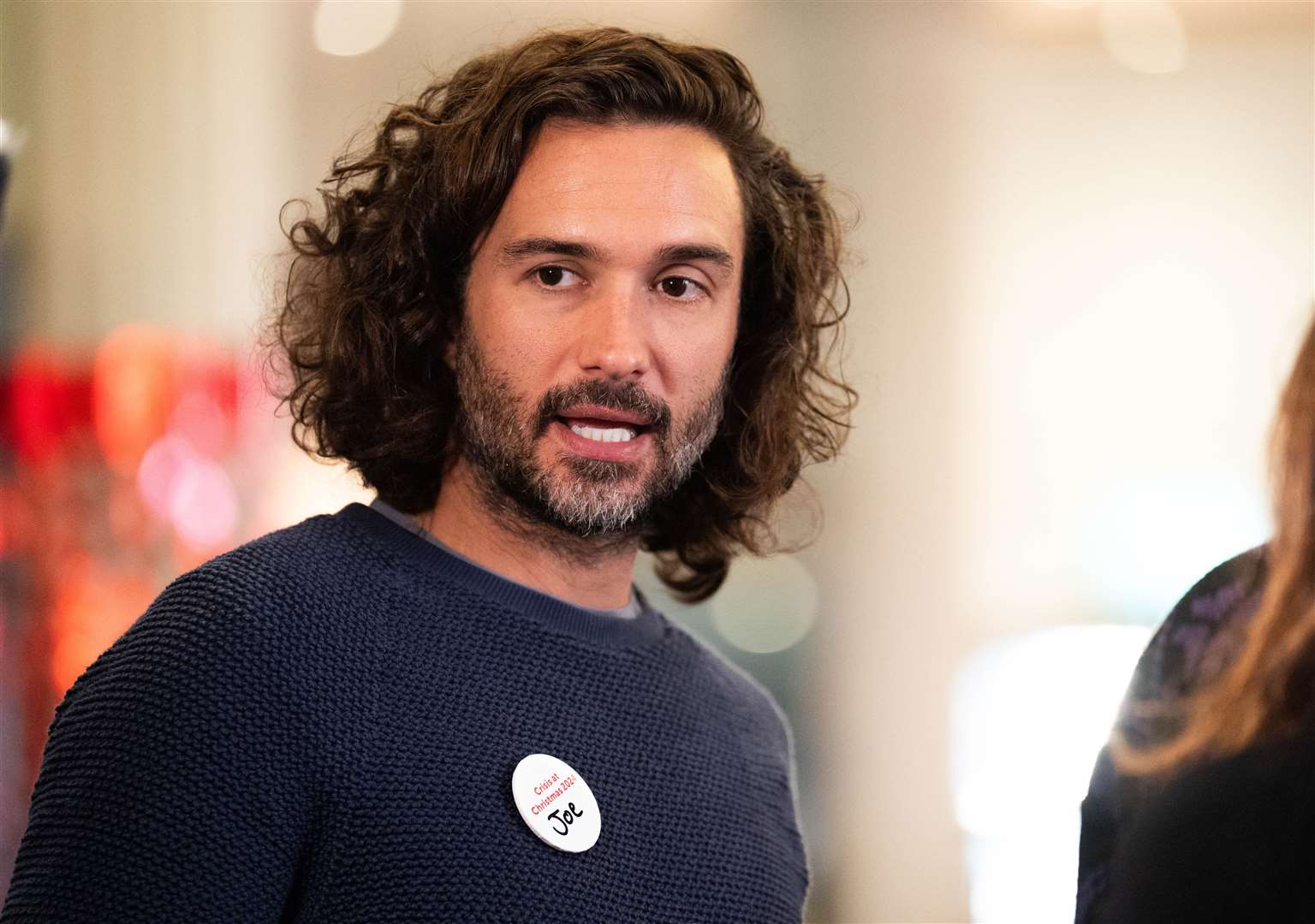 Joe Wicks at the opening of Crisis’s Christmas services at a London hotel(James Manning/PA)