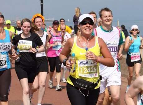 Charlotte previously ran the Edinburgh Marathon in 2010.