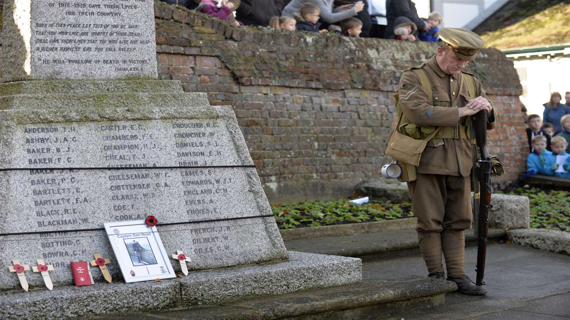 Remembrance Service at St Margaret's Church, High Street, Rainham