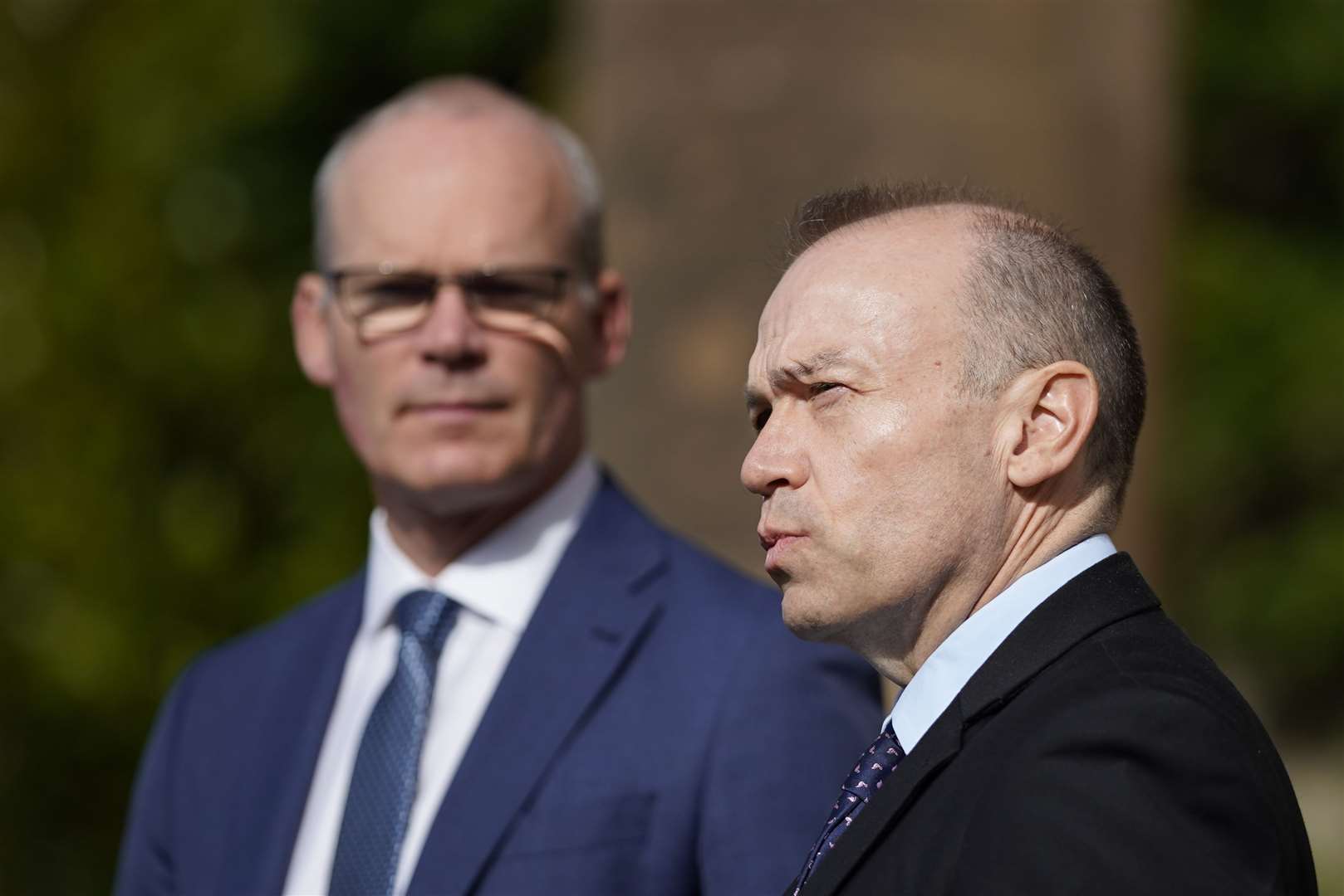 Simon Coveney said he has a good relationship with Chris Heaton-Harris (Niall Carson/PA)