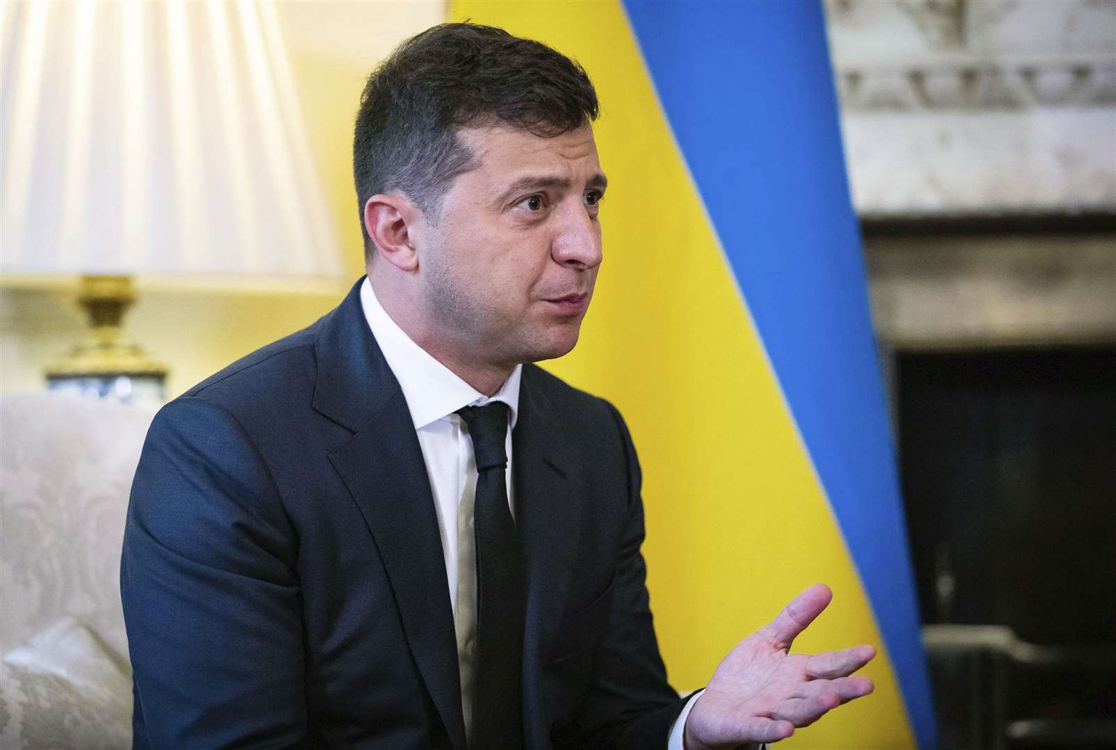 Ukraine President Volodymyr Zelenskyy (Aaron Chown/PA)