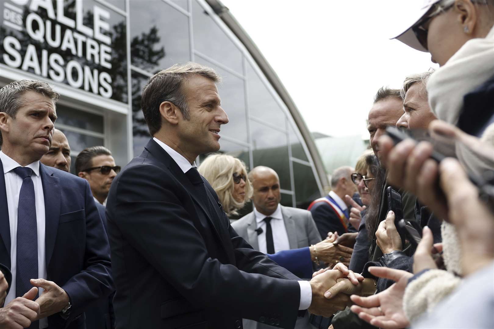 Emmanuel Macron has three years remaining of his presidential term (Mohammed Badra/Pool/AP)