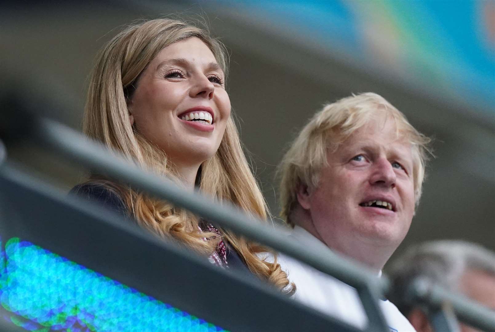 Prime Minister Boris Johnson and Carrie Johnson (Mike Egerton/PA)